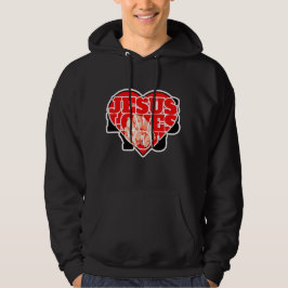 Jesus Loves You-Inspirational Christian Faith Hood Hoodie