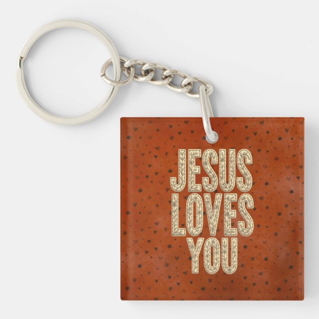 Jesus Loves You Rustic Christian Encouragement (Framsidan)