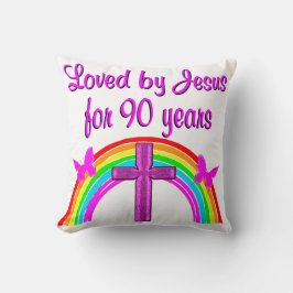 JESUS LOVING 90:E BIRTHDAY KUDDE
