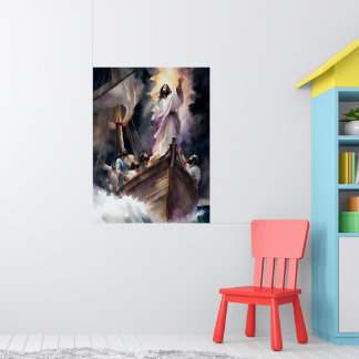 Jesus Lugnar Stormen Poster