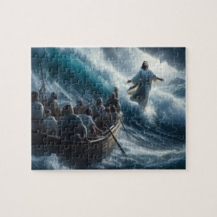 Jesus Lugnar Vatten Pussel