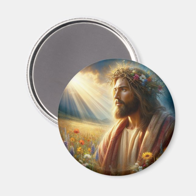 Jesus-magnet! Magnet (Front/Back)