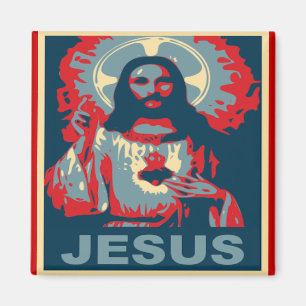 Jesus Magnet (Obama Stil)