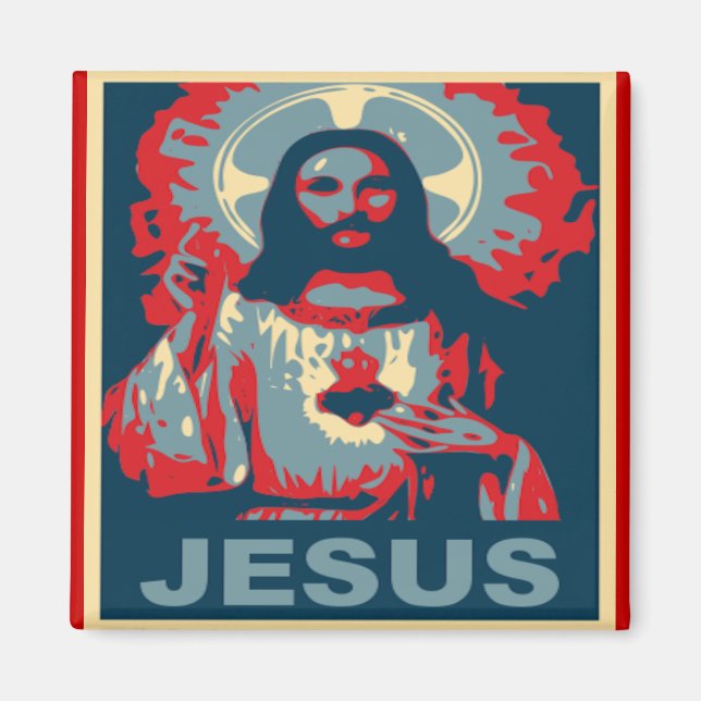 Jesus Magnet (Obama Stil) (Framsidan)