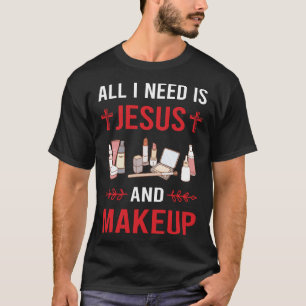 Jesus Makeup T Shirt
