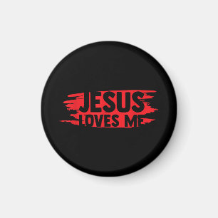Jesus Manar Women Kids Roligt Christian Bible Fait Magnet