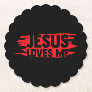 Jesus Manar Women Kids Roligt Christian Bible Fait Underlägg Papper