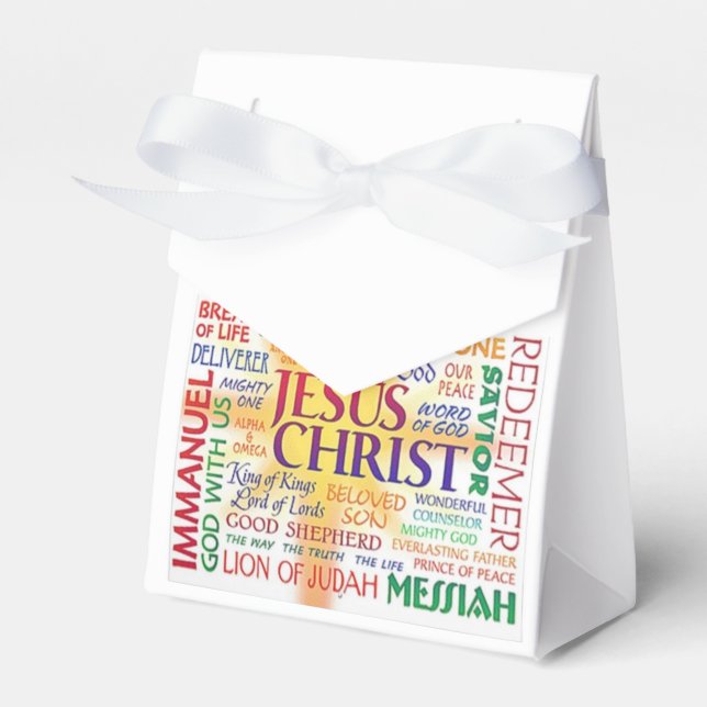 JESUS många namn Presentaskar (Framsidan Sidan)