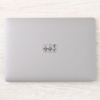 Jesus Mary and Joseph Hearts Vinyl Decal Sticker Klistermärken