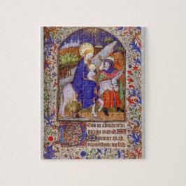 Jesus Mary och Joseph flyg in i Egyptenen Pussel