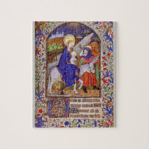 Jesus Mary och Joseph flyg in i Egyptenen Pussel