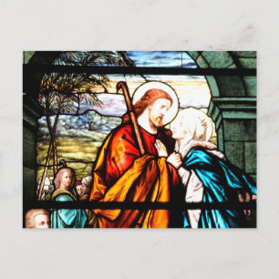 Jesus & Mary Vykort