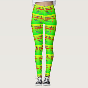 Jesus måste förhöjning! Jag måste minskning! Leggings