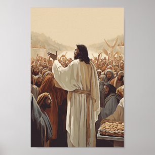 Jesus Matar 5 000 Poster kristen murdekan