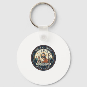 Jesus Matcha Cafe Trend Kaffe T-Shirt Kristet Graf Nyckelring