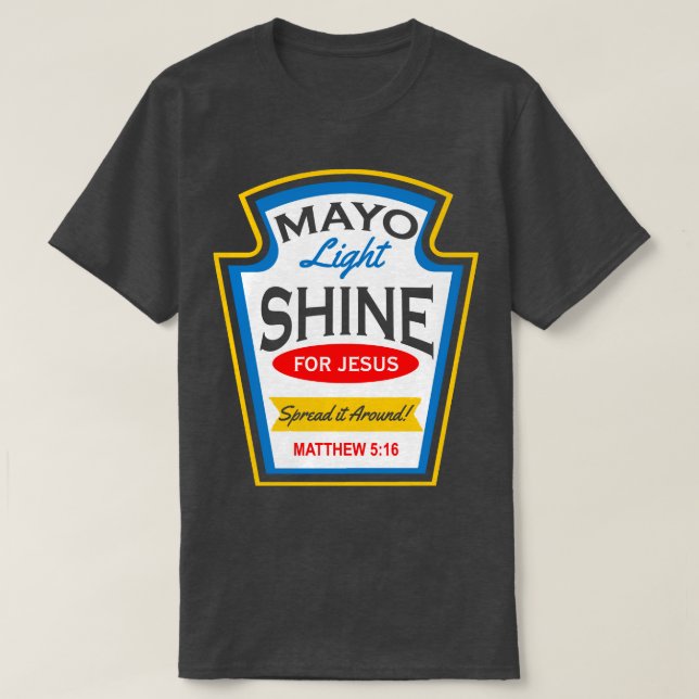 Jesus Mayo T Shirt (Design framsida)