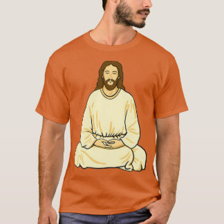 Jesus Meditating T Shirt