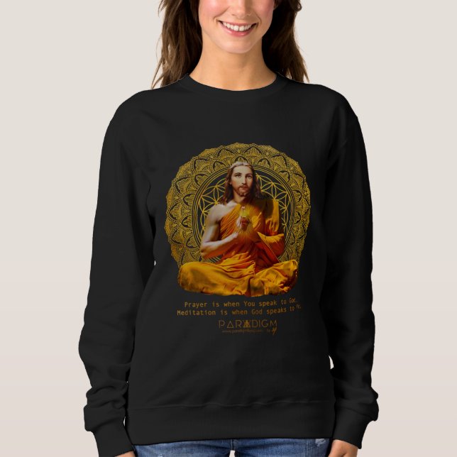 Jesus Meditation T Shirt (Framsida)