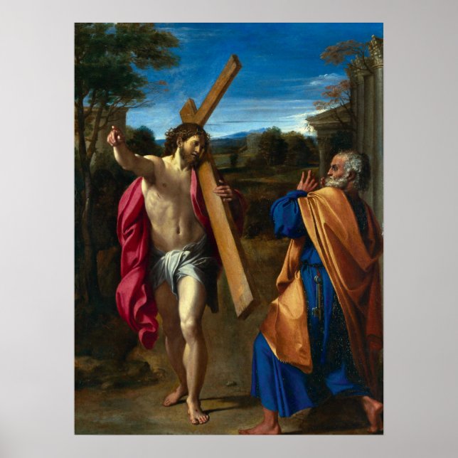 Jesus Meets St. Peter Poster (Framsidan)