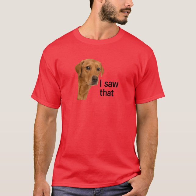 Jesus Meme Hund T Shirt (Framsida)