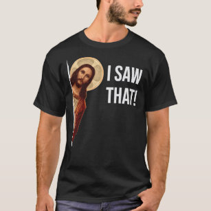 Jesus Meme jag såg klassiskt T-Shirt