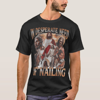 Jesus Meme Mörk Humor Religiös Stötande T Shirt