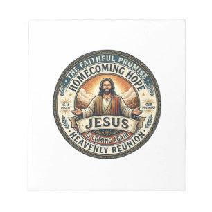 Jesus Militär Makehålans väntar fru T-Shirt Inspir Anteckningsblock