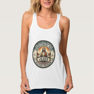 Jesus Militära Make Väntande Fru T-Shirt Inspira Linne Med Racerback