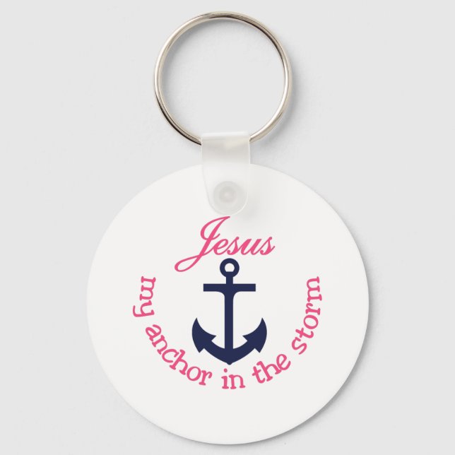 Jesus Min Anchor Nyckelring (Framsida)
