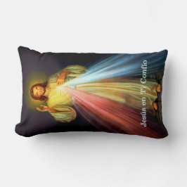 Jesus Misericordia Almohada Prayer Pillow Lumbarkudde