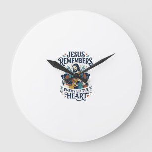 Jesus missfall tröst läkning T-Shirt Inspiration Stor Klocka