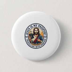 Jesus Missionär Globala Missioner T-Shirt Kristet Knapp