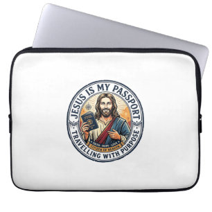 Jesus Missionär Globala Missioner T-Shirt Kristet  Laptop Fodral