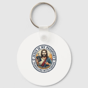 Jesus Missionär Globala Missioner T-Shirt Kristet Nyckelring