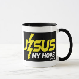 Jesus mitt hopp mugg
