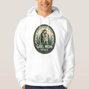 Jesus Moderskap Mikro Identiteter Tröja Tro Basera Hoodie
