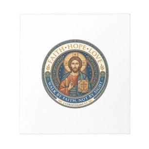 Jesus Monastisk Kontemplativ Andlighet Grafik  Anteckningsblock