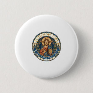 Jesus monastisk kontemplativ andlighet Grafik Knapp