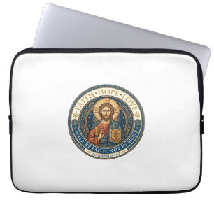 Jesus monastisk kontemplativ andlighet Grafik  Laptop Fodral