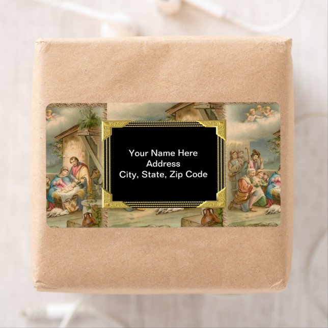 Jesus Monogrametiketter Fraktsedel (Insitu)