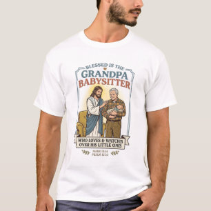 Jesus Morföräldrar Barnvakt Humor Tröja Tro A
