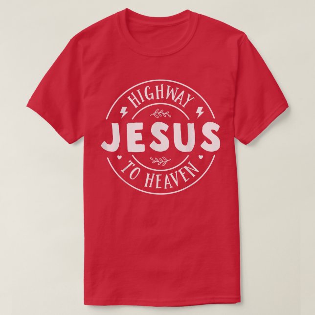 Jesus mot himlen Bible Verse, Christian Cat T Shirt (Design framsida)