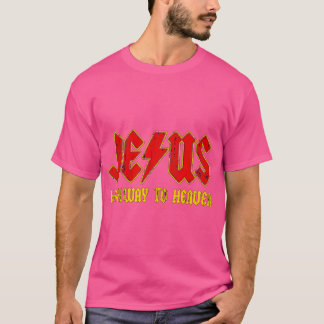 Jesus motorväg till himlen t shirt