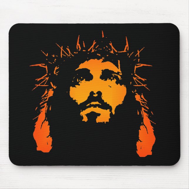 Jesus Mousepad Musmatta (Framsidan)
