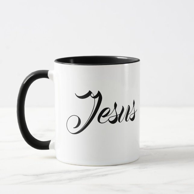 jesus mugg (Vänster)