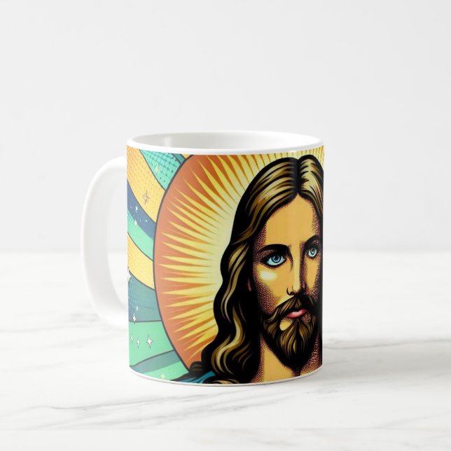Jesus-mugg! Kaffemugg (Framsida vänster)