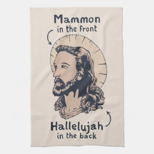 Jesus Mullet Kökshandduk
