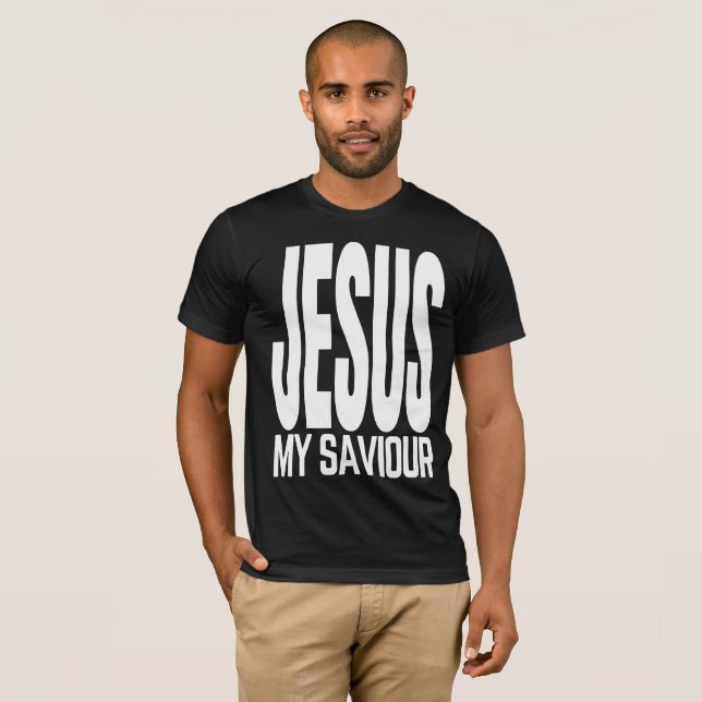 JESUS MY SAVIOR T-Shirt (Hel framsida)