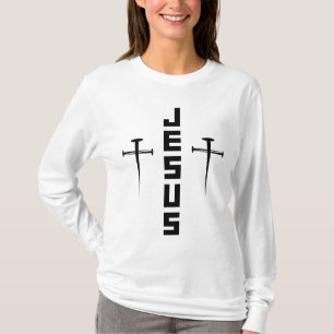 JESUS Nagel Kor Christian Faith for Believers T Shirt