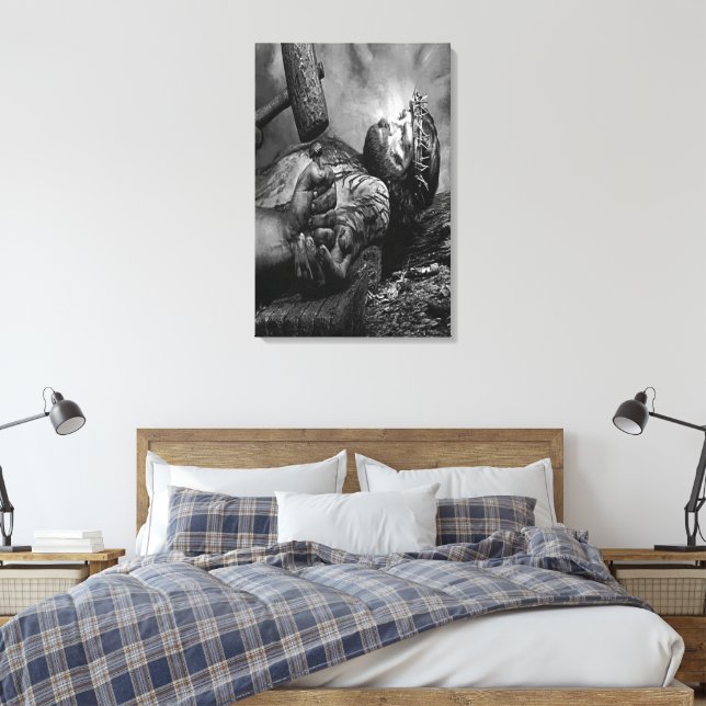 Jesus Nail Wrapped Canvas (Insitu (sovrum))